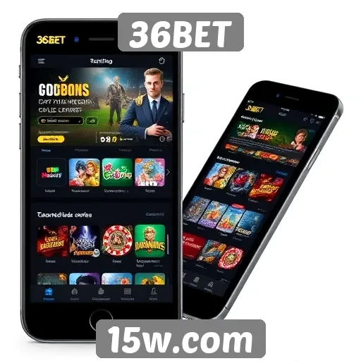 Interface do site 36BET é otimizada para dispositivos móveis